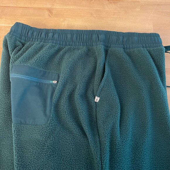 Wild Rye Danner High-Pile Fleece Jogger, size XL, color pine - Picture 6 of 10